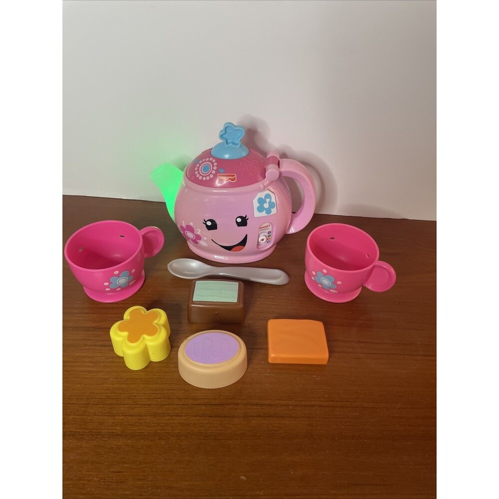 Fisher-Price Laugh & Learn Sweet Manners Tea Set READ - Picture 4 of 10